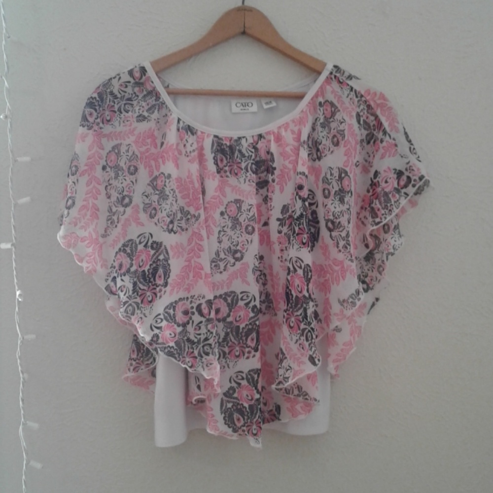 Girls flowy top